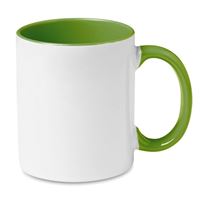 TAZZA DA 300 ML CON MANICO E INTERNO COLORATI